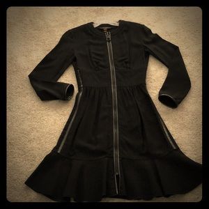 Louis Vuitton - long sleeved black dress